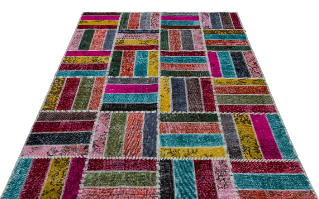 Apex Patchwork Unique Multi Natural 26478 160 cm X 247 cm