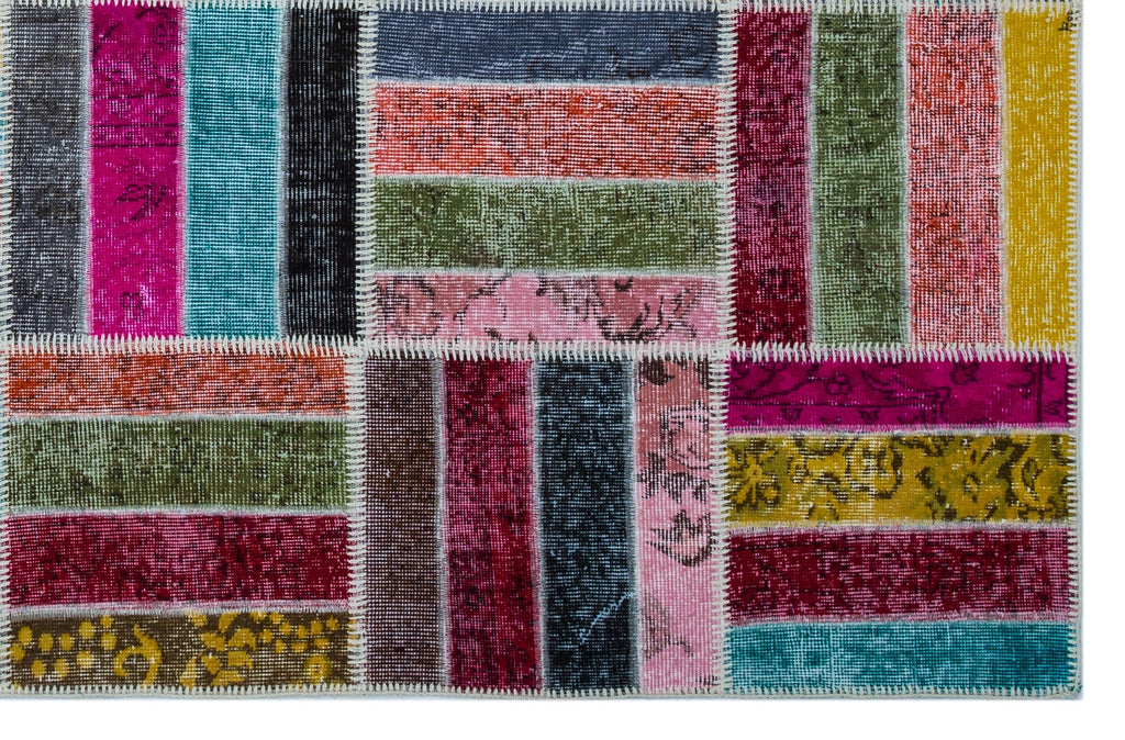 Apex Patchwork Unique Multi Natural 26478 160 cm X 247 cm