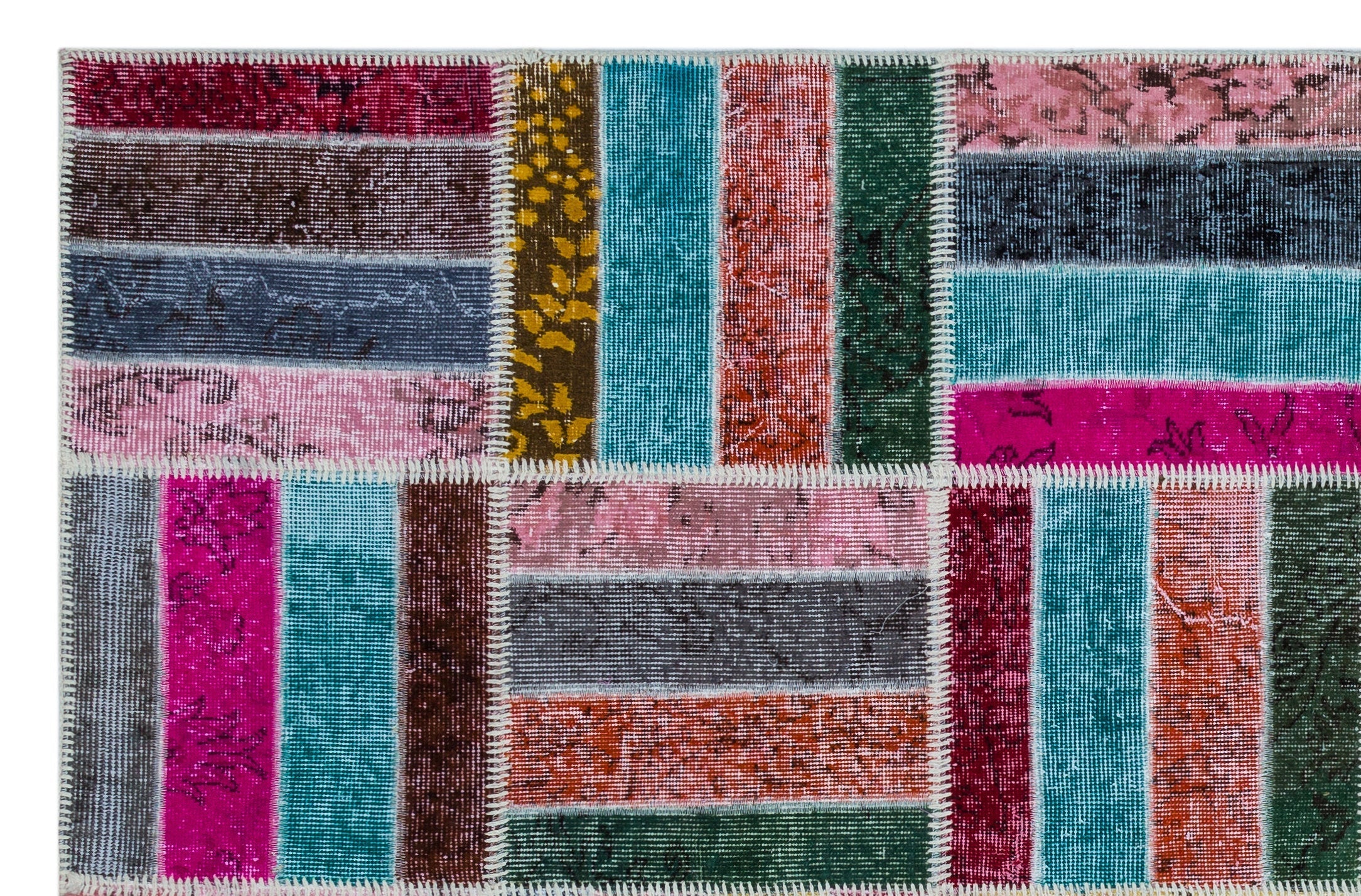 Apex Patchwork Unique Multi Natural 26478 160 cm X 247 cm