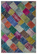 Apex Patchwork Unique Multi Naturel 26791 192 x 286 cm