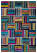 Apex Patchwork Unique Multi Naturel 26797 198 x 287 cm