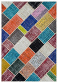 Apex Patchwork Unique Multi Naturel 29469 161 x 231 cm