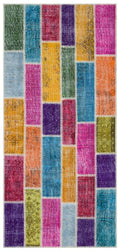 Apex Patchwork Unique Multi Naturel 29556 112 x 240 cm