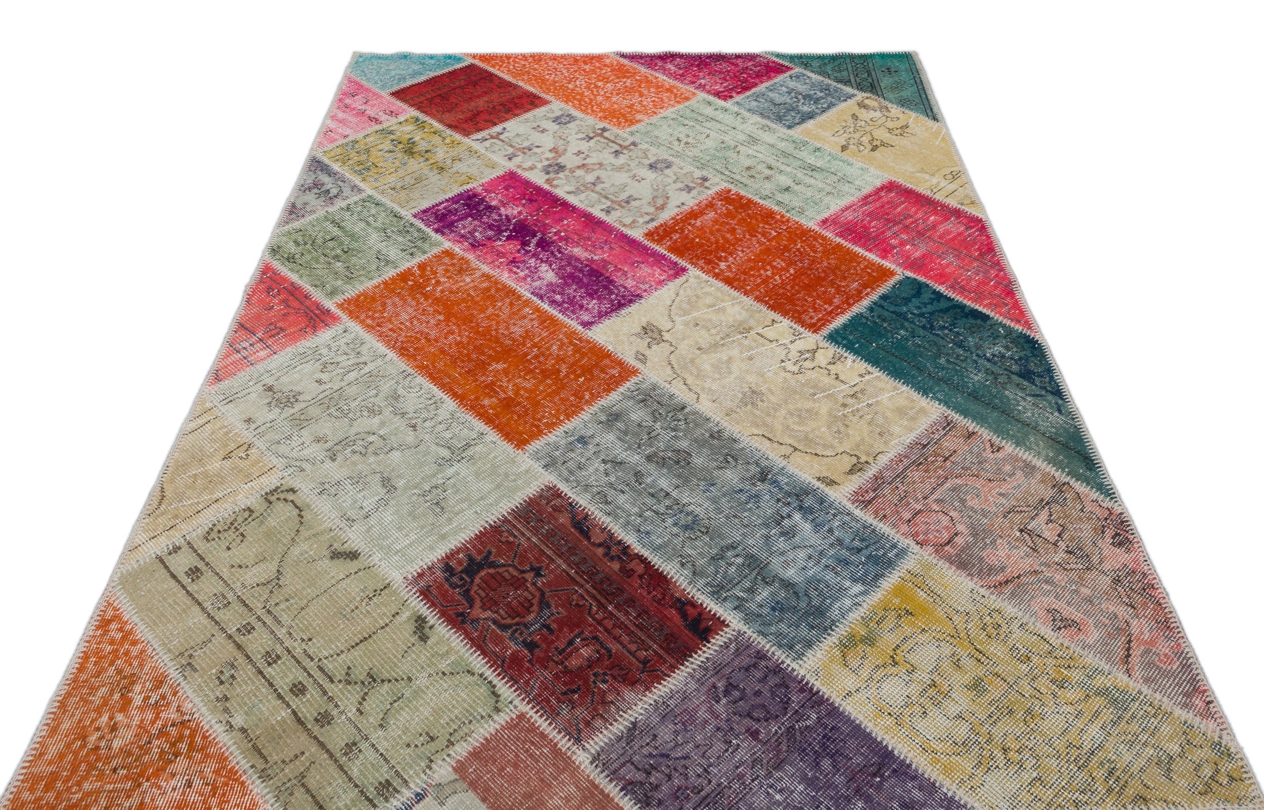 Apex Patchwork Unique Multi Natural 31259 160 cm x 230 cm