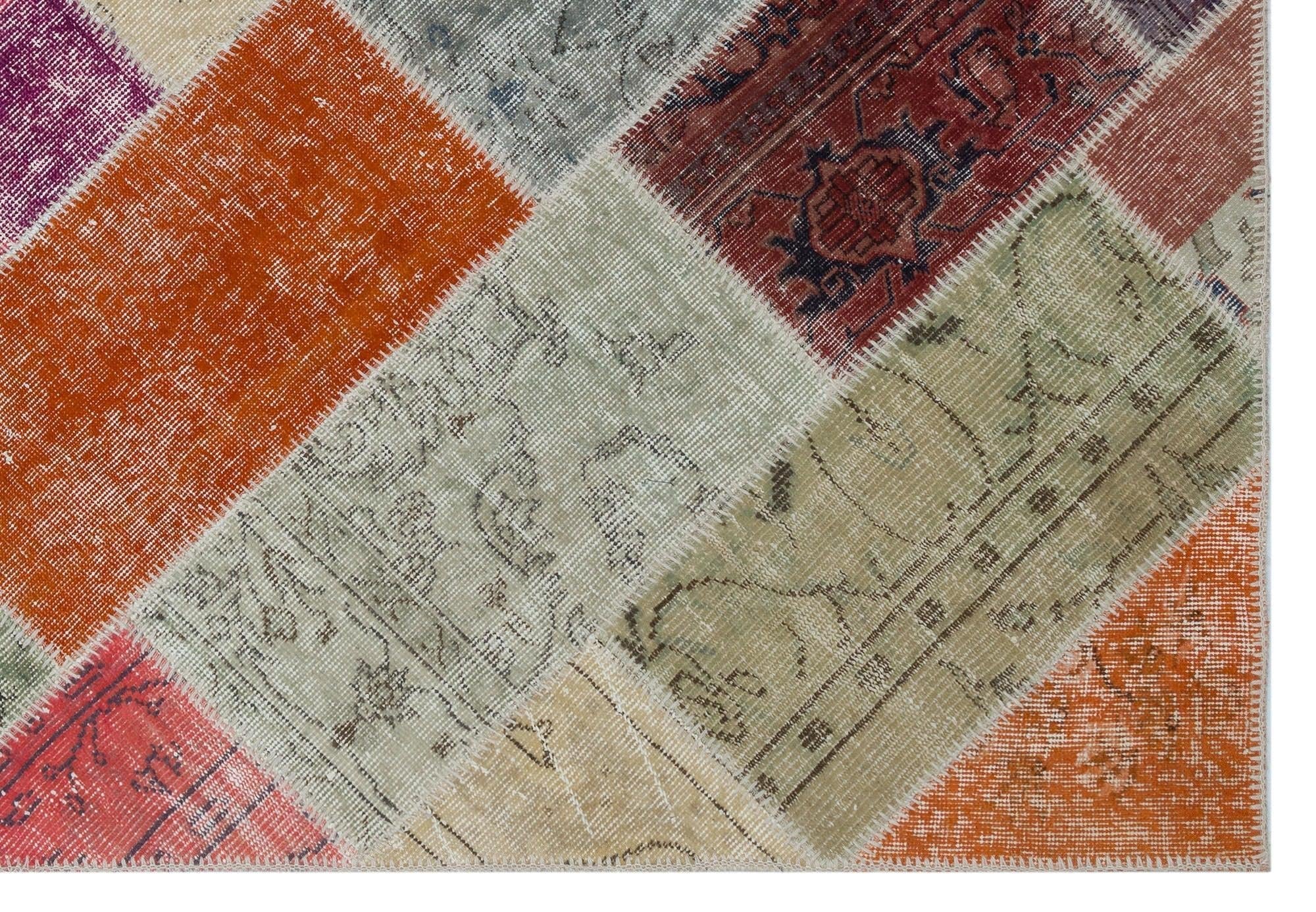 Apex Patchwork Unique Multi Natural 31259 160 cm x 230 cm