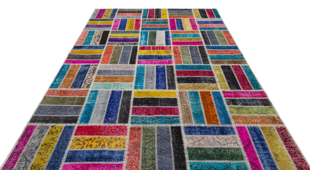 Apex Patchwork Unique Multi Natural 31316 200 cm X 280 cm