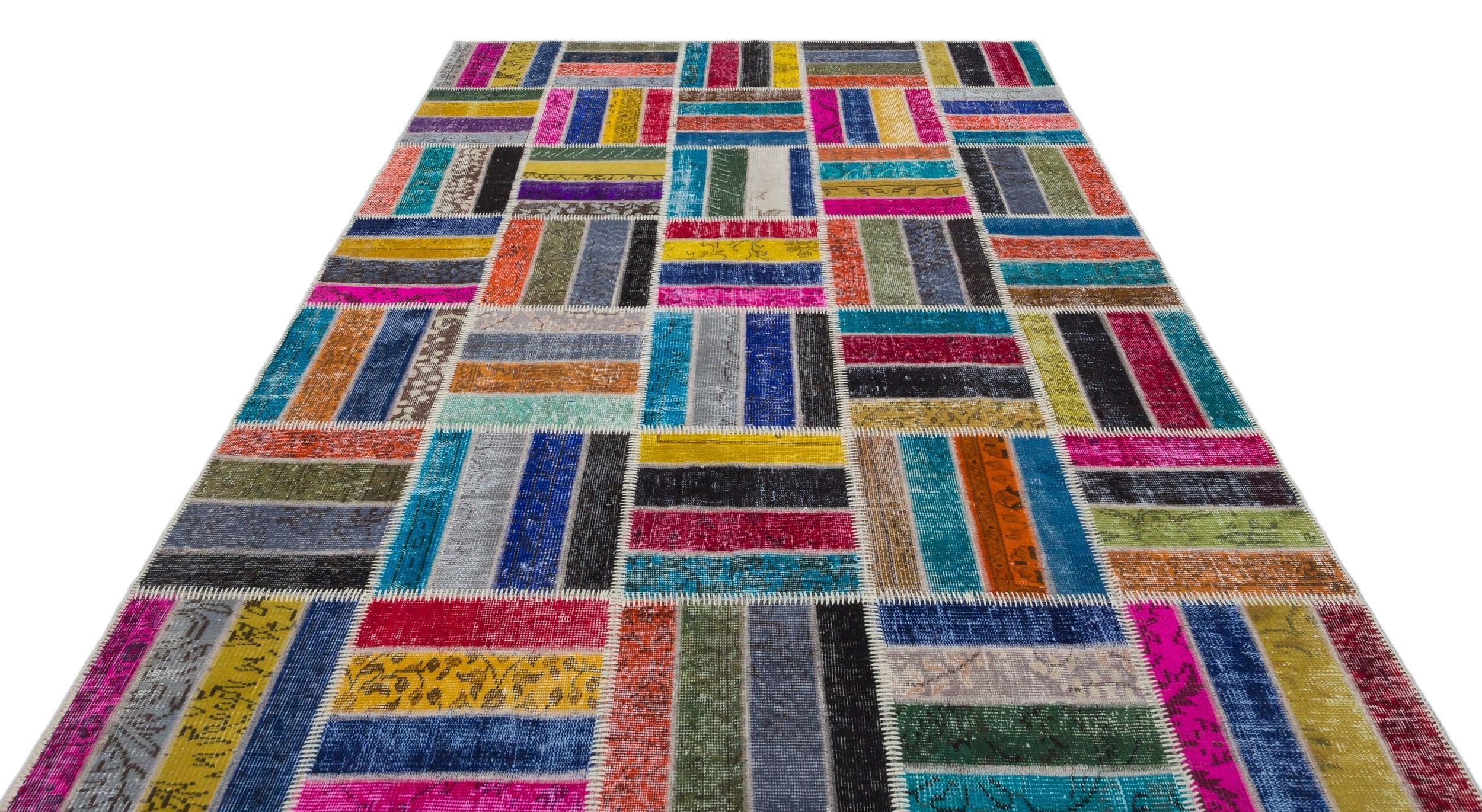 Apex Patchwork Unique Multi Natural 31316 200 cm X 280 cm
