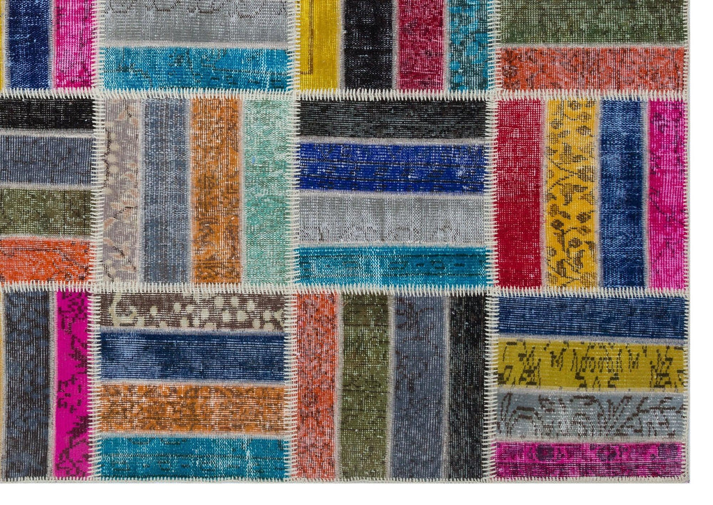 Apex Patchwork Unique Multi Natural 31316 200 cm X 280 cm