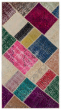 Apex Patchwork Unique Multi Naturel 31364 80 x 150 cm