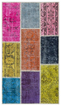Apex Patchwork Unique Multi Naturel 31380 80 x 150 cm