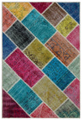 Apex Patchwork Unique Multi Naturel 33209 120 x 180 cm