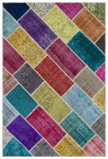 Apex Patchwork Unique Multi Naturel 33232 160 x 230 cm