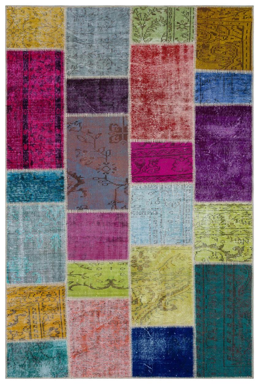 Apex Patchwork Unique Multi Natural 33260 160 cm X 230 cm