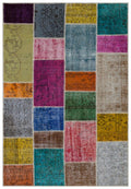 Apex Patchwork Unique Multi Naturel 33267 160 x 233 cm