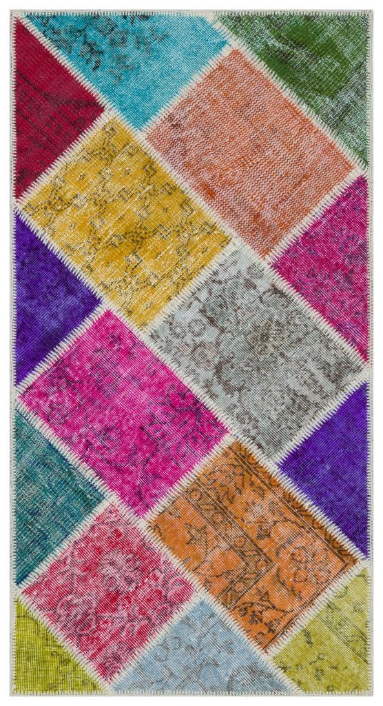 Apex Patchwork Unique Multi Naturel 33310 80 x 150 cm