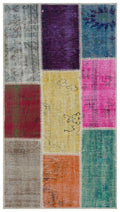 Apex Patchwork Unique Multi Naturel 33315 80 x 150 cm