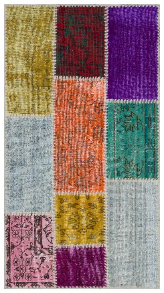 Apex Patchwork Unique Multi Natural 33322 080 cm X 150 cm