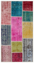 Apex Patchwork Unique Multi Naturel 33352 80 x 150 cm
