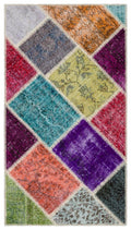 Apex Patchwork Unique Multi Naturel 34095 82 x 150 cm