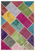 Apex Patchwork Unique Multi Naturel 34143 122 x 180 cm