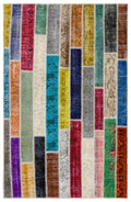Apex Patchwork Unique Multi Naturel 34175 151 x 234 cm
