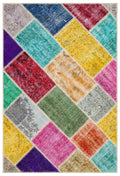 Apex Patchwork Unique Multi Naturel 35386 122 x 181 cm