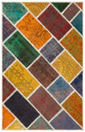 Apex Patchwork Unique Multi Naturel 35807 122 x 186 cm