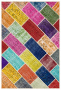 Apex Patchwork Unique Multi Naturel 35820 160 x 235 cm