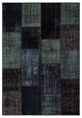 Apex Patchwork Unique Black 26419 160 cm x 230 cm
