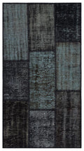 Apex patchwork unique black 31404 80 x 150 cm