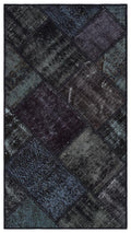 Apex patchwork unique black 31438 80 x 150 cm