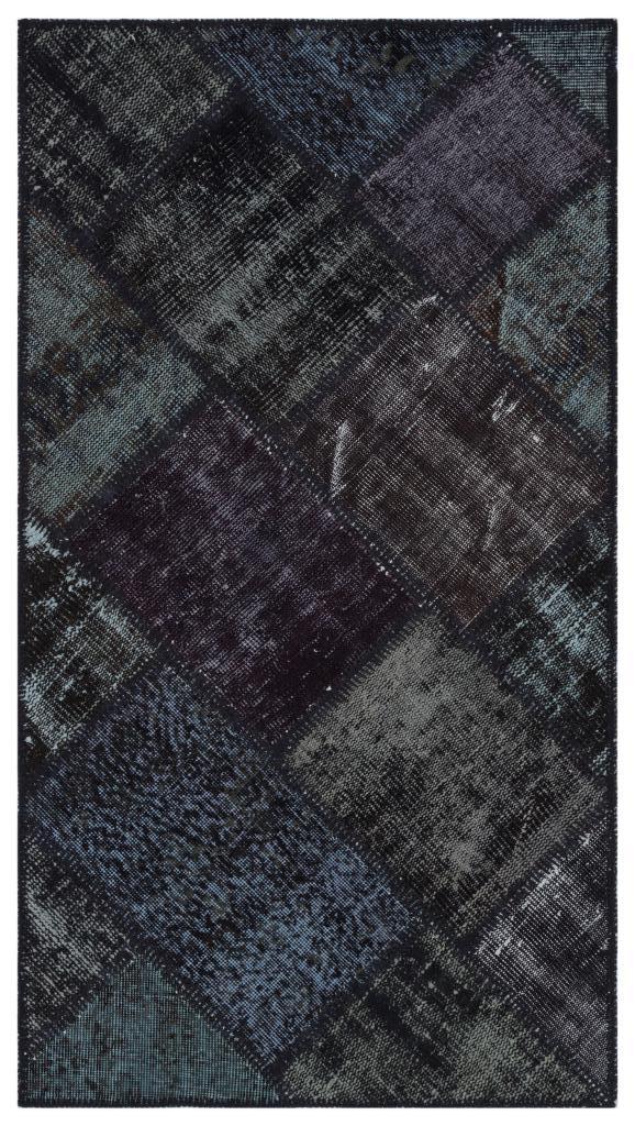 Apex patchwork unique black 31438 80 x 150 cm