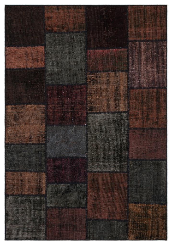 Apex patchwork unique black 33866 160 x 230 cm