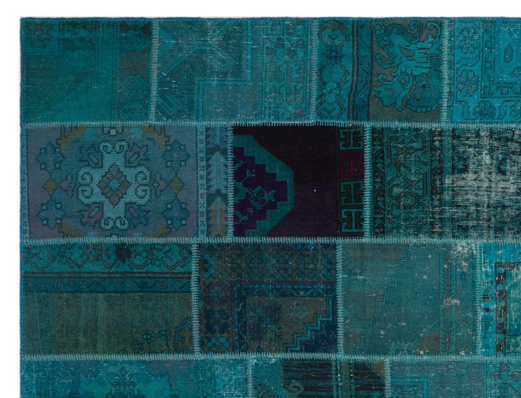 Apex Patchwork Unique Turquoise 20225 270 cm X 358 cm