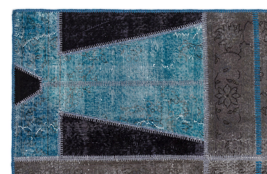 Apex Patchwork Unique Turquoise 2094 160 cm x 230 cm