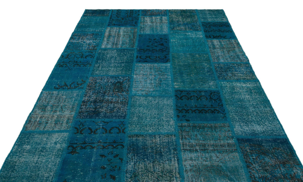 Apex Patchwork Unique Turquoise 21825 190 cm X 282 cm