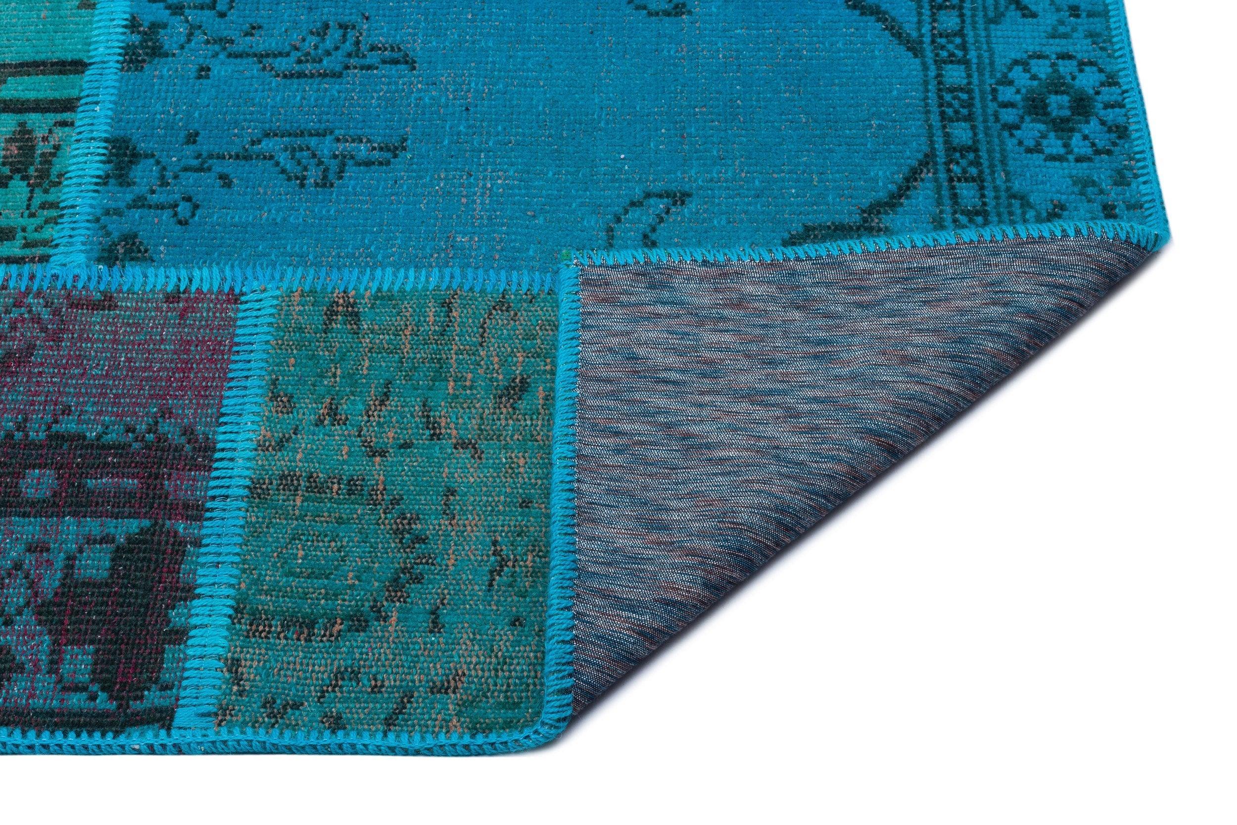 Apex Patchwork Unique Turquoise 26368 160 cm X 230 cm
