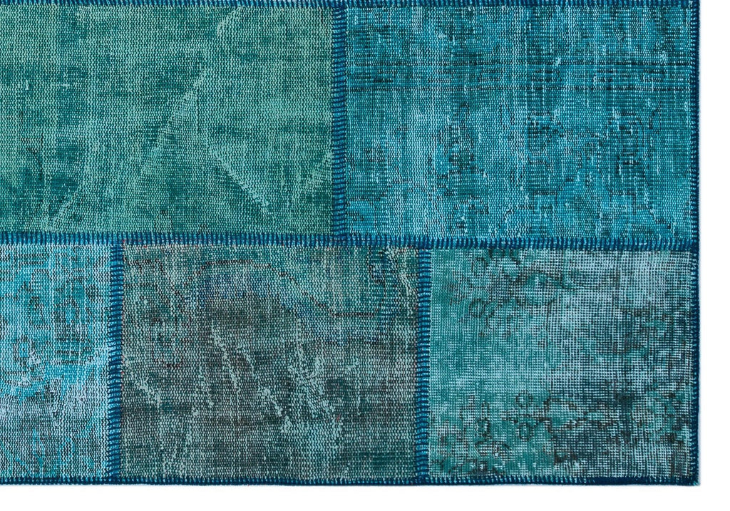 Apex Patchwork Unique Turquoise 26433 160 cm X 230 cm