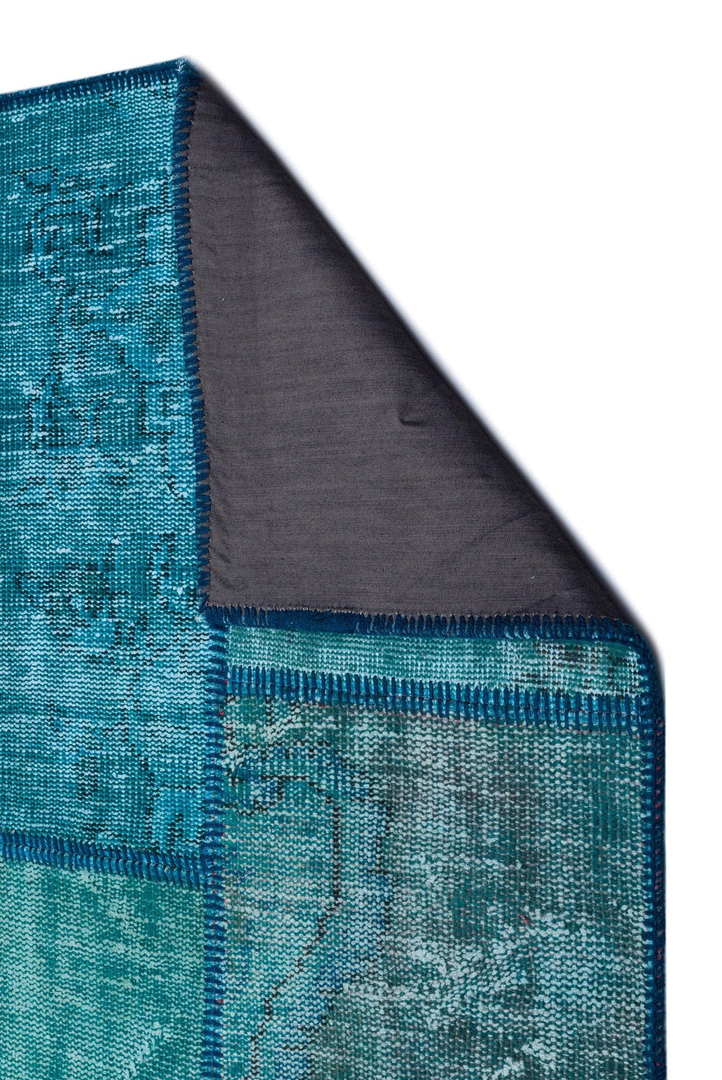Apex Patchwork Unique Turquoise 26433 160 cm X 230 cm