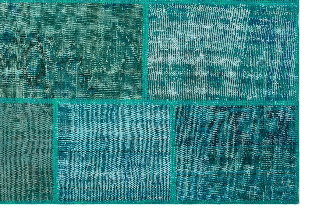 Apex Patchwork Unique Turquoise 26485 158 cm x 230 cm