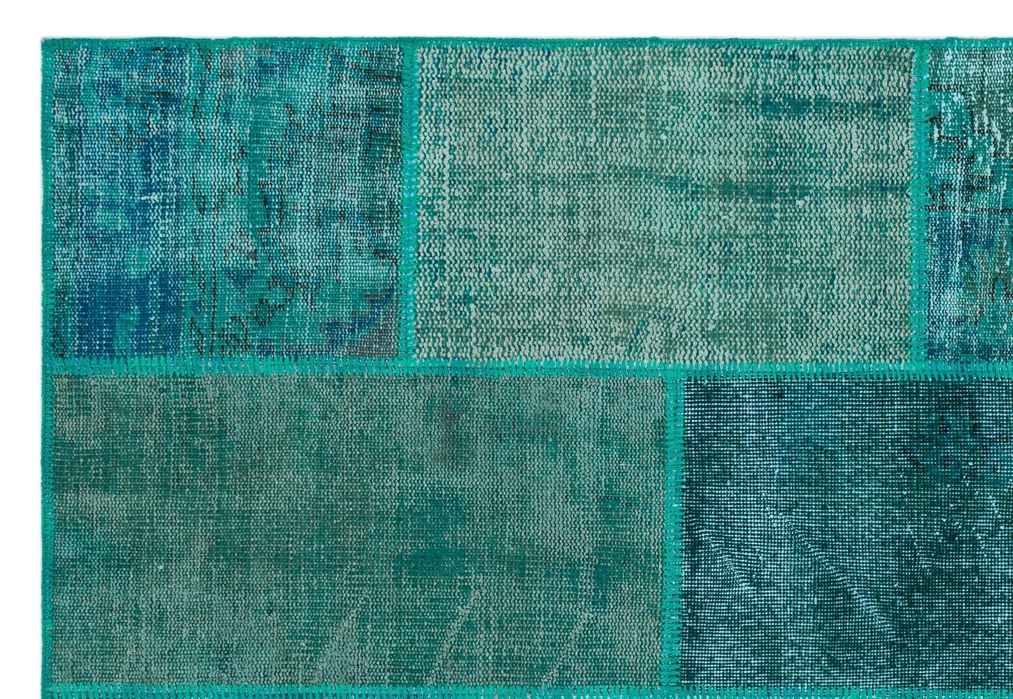 Apex Patchwork Unique Turquoise 26485 158 cm x 230 cm