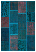 Apex Patchwork Unique Turkuaz 26520 160 x 230 cm