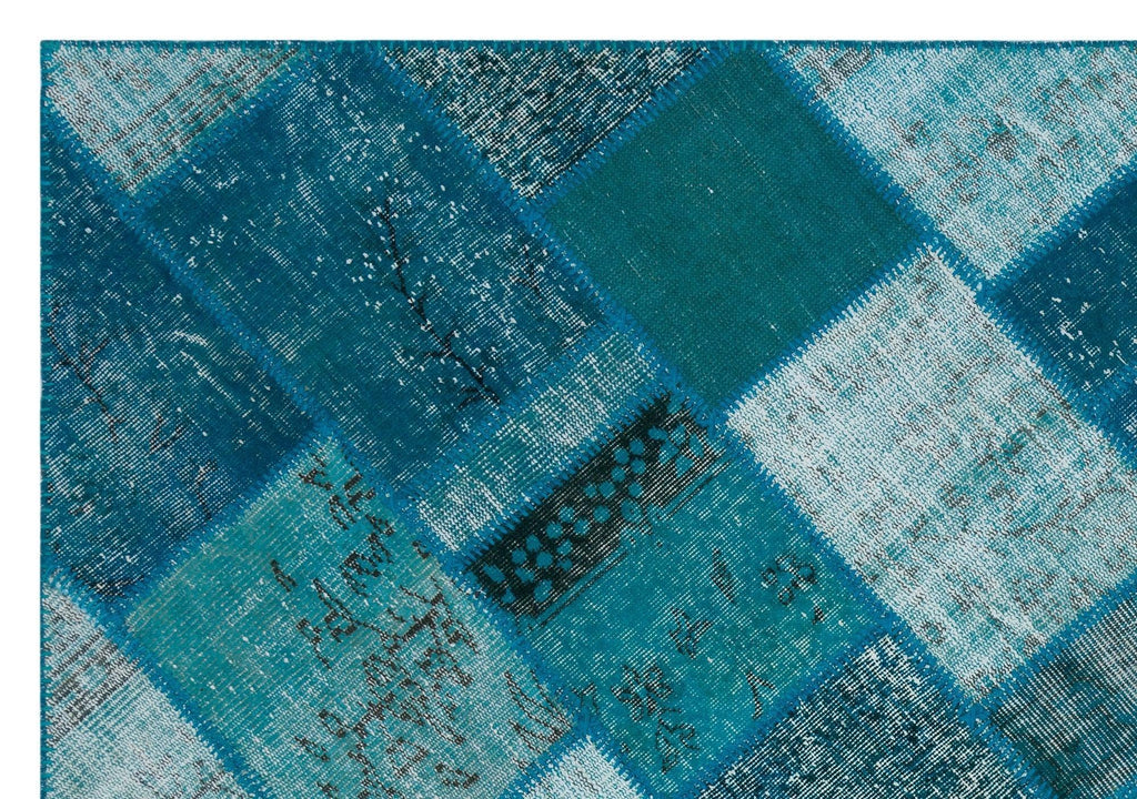 Apex Patchwork Unique Turquoise 31251 160 cm X 230 cm