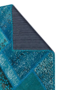 Apex Patchwork Unique Turquoise 31251 160 cm X 230 cm
