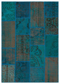 Apex Patchwork Unique Turquoise 33892 160 cm X 230 cm