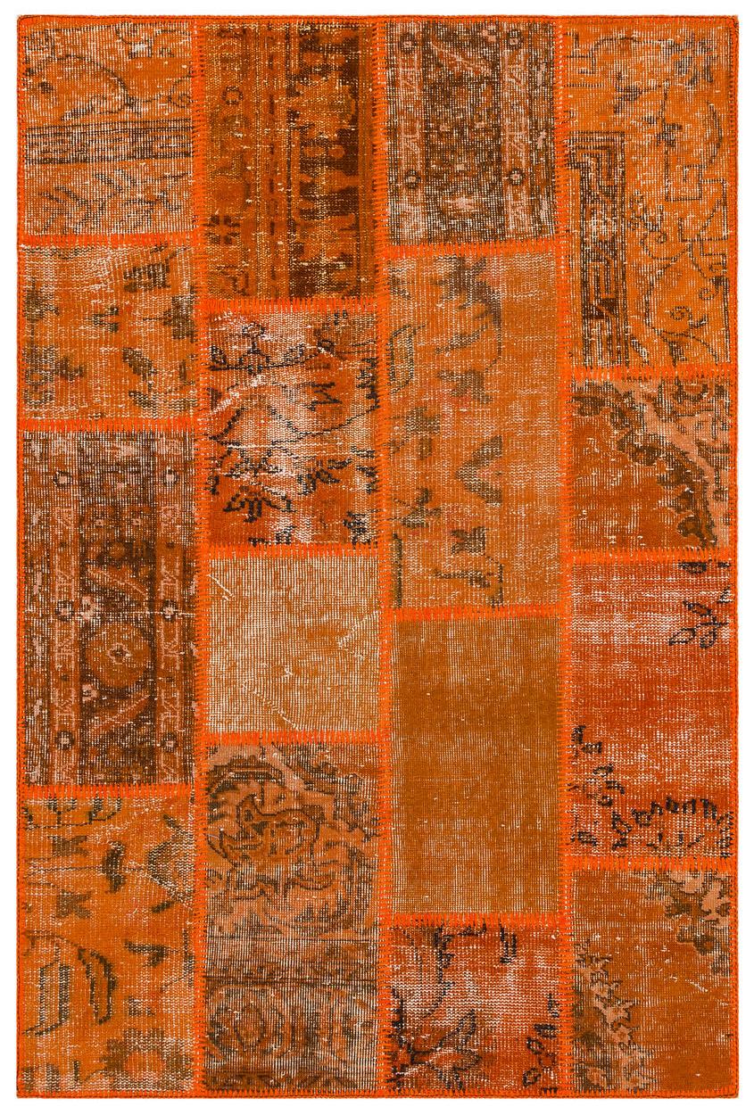 Apex Patchwork Unique Orange 36484 120 cm X 180 cm