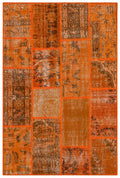 Apex Patchwork Unique Orange 36484 121 cm X 181 cm