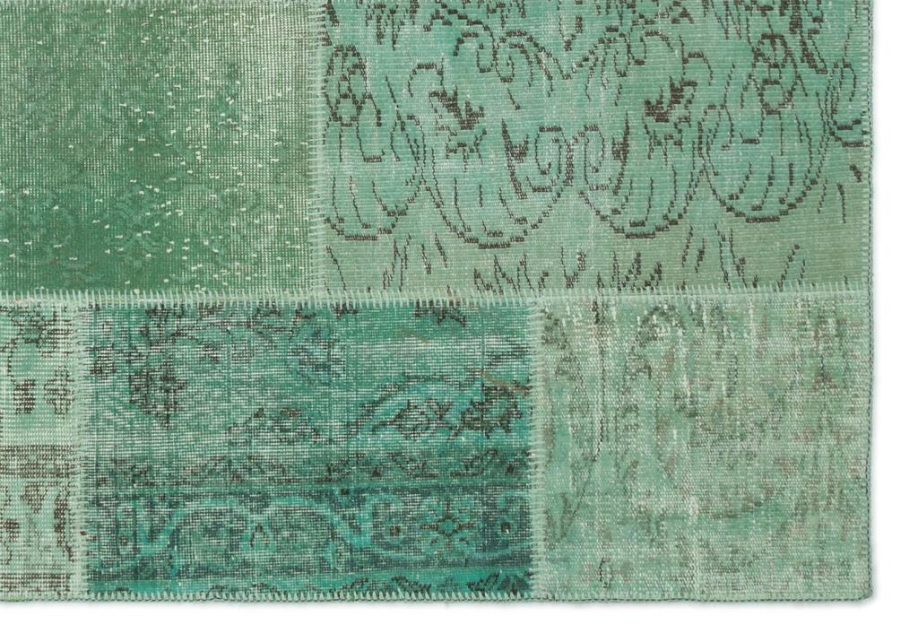 Apex Patchwork Unique Green 20767 160 x 231 cm