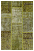 Apex Patchwork Unique Green 31104 120 cm X 180 cm