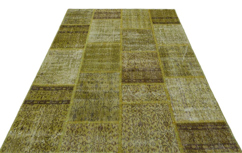 Apex Patchwork Unique Green 31232 160 cm X 230 cm